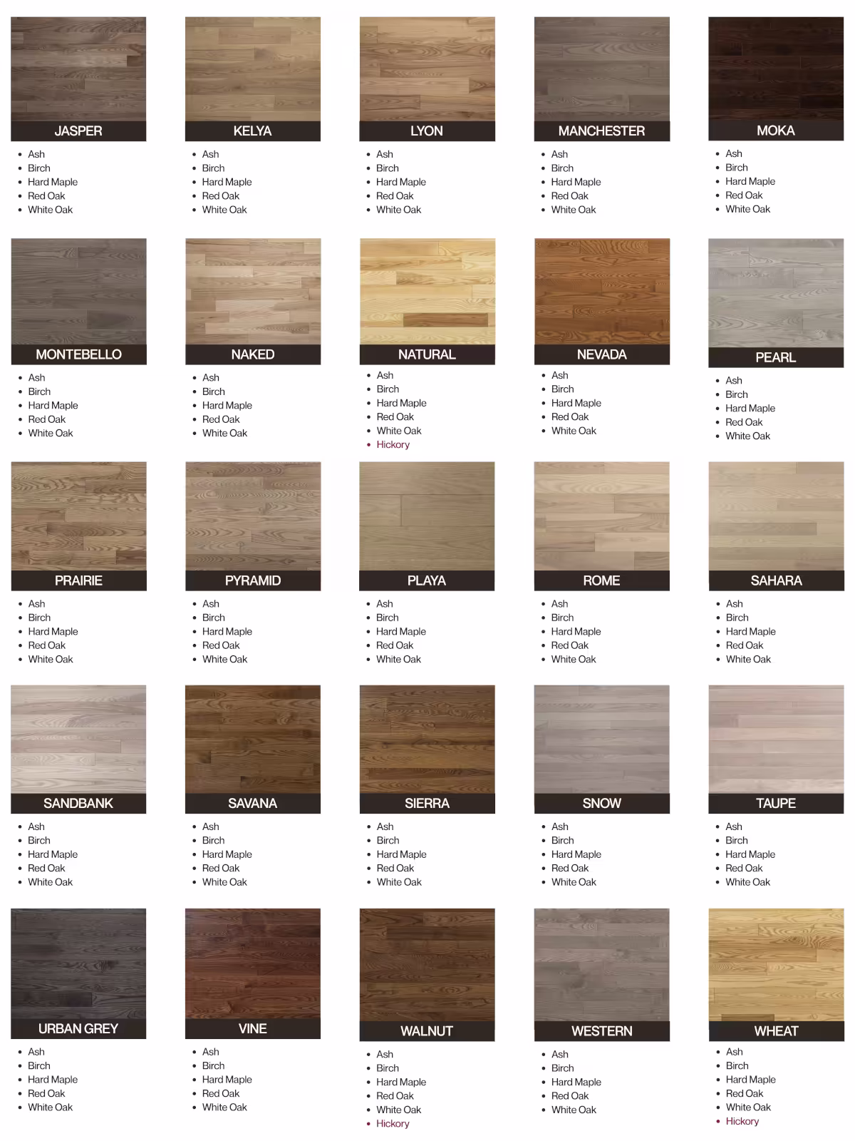 Wickham Wood Species, Dynasty Flooring, Brooklyn, New York